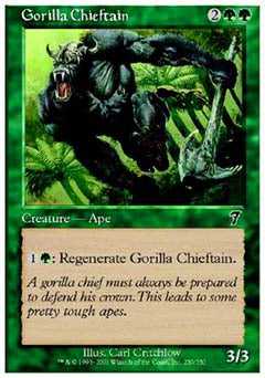 Gorilla Chieftain (7th Edition) Good