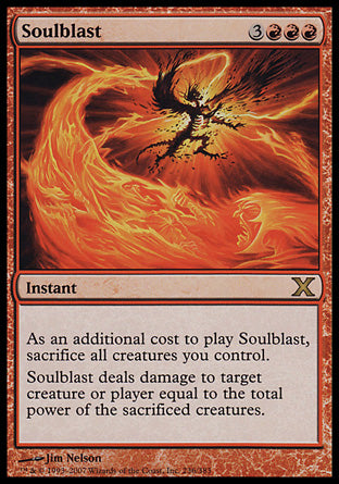 Soulblast (10th Edition) Light Play