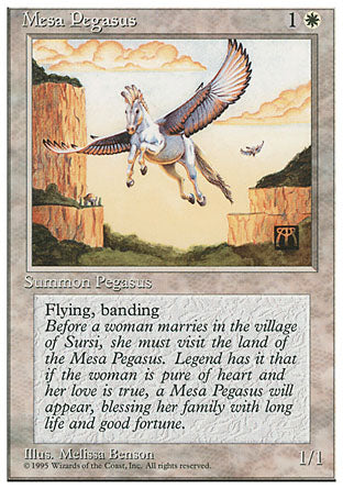Mesa Pegasus (4th Edition) Light Play