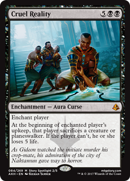 Cruel Reality (Amonkhet) Near Mint Foil