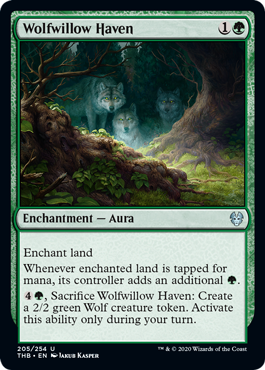 Wolfwillow Haven (Theros Beyond Death) Near Mint