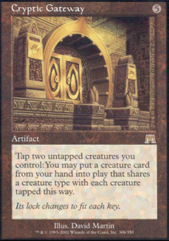 Cryptic Gateway (Onslaught) Near Mint Foil