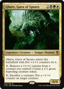 Ghave, Guru of Spores (Commander 2016 Edition) Near Mint