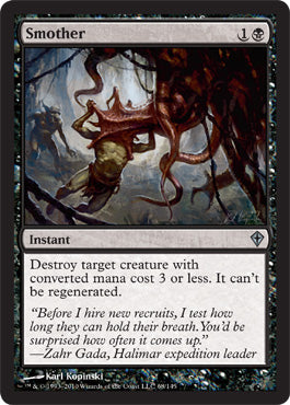 Smother (Worldwake) Near Mint