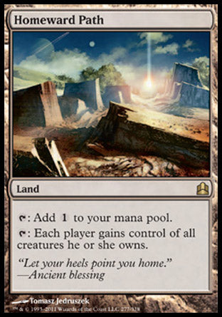 Homeward Path (Commander) Light Play