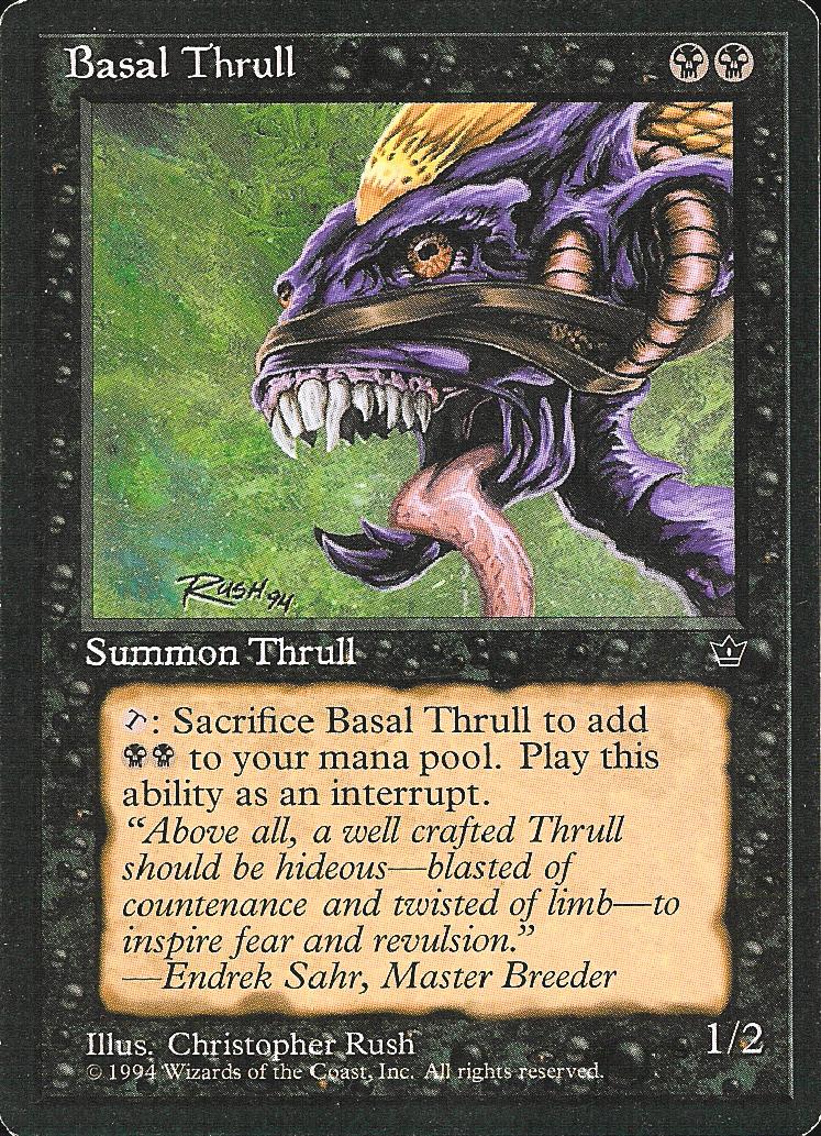 Basal Thrull (4) (Fallen Empires) Near Mint