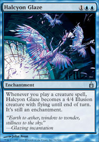 Halcyon Glaze (Ravnica) Near Mint Foil
