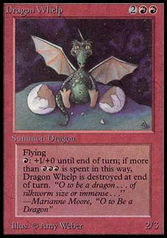 Dragon Whelp (Alpha) Near Mint