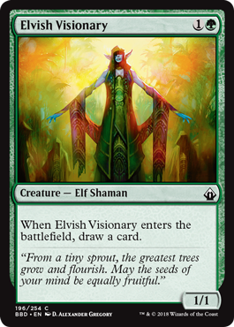 Elvish Visionary (Battlebond) Near Mint