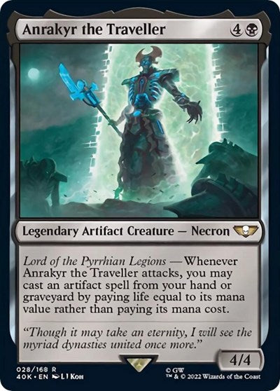 Anrakyr the Traveller (Surge Foil) (Universes Beyond: Warhammer 40K) Near Mint
