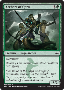 Archers of Qarsi (Fate Reforged) Near Mint Foil