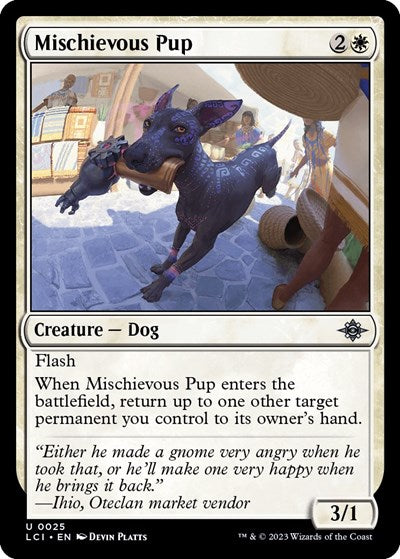 Mischievous Pup (The Lost Caverns of Ixalan) Near Mint