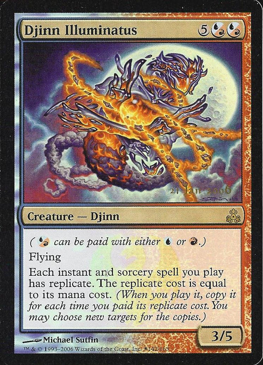Djinn Illuminatus (GP Prerelease) (Promotional Cards) Light Play Foil