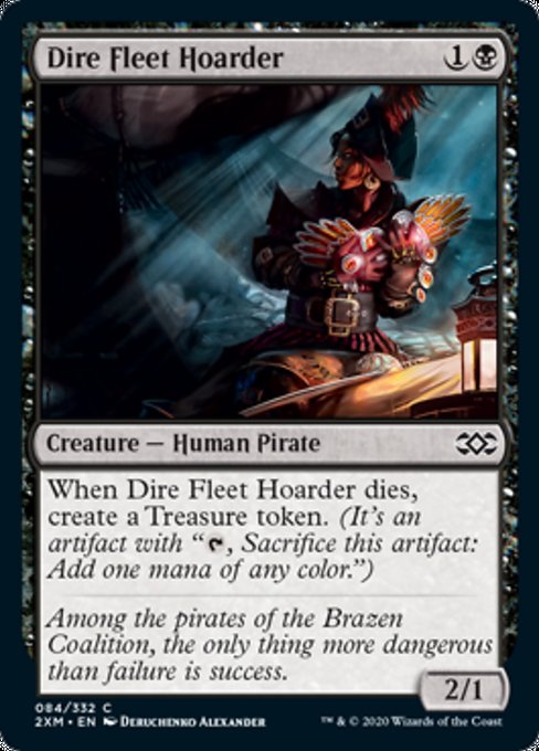 Dire Fleet Hoarder (Double Masters) Near Mint