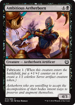 Ambitious Aetherborn (Kaladesh) Near Mint Foil