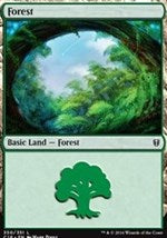 Forest (350) (Commander 2016 Edition) Near Mint