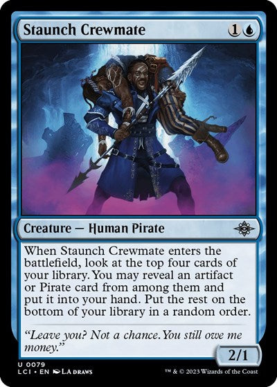 Staunch Crewmate (The Lost Caverns of Ixalan) Near Mint Foil