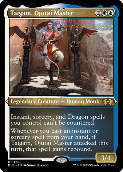Taigam, Ojutai Master (Foil Etched) (March of the Machine: Multiverse Legends) Near Mint