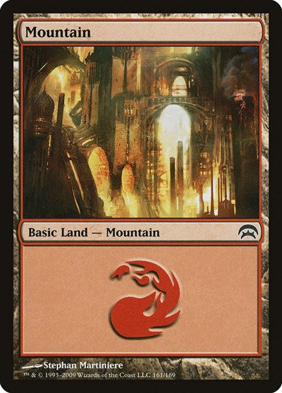 Mountain (161) (Planechase) Near Mint