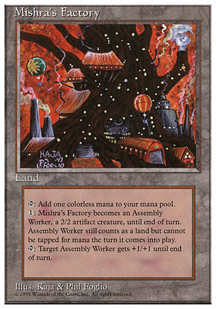 Mishra's Factory (4th Edition) Good