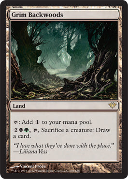 Grim Backwoods (Dark Ascension) Near Mint Japanese