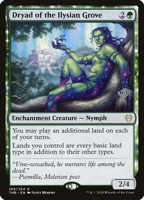 Dryad of the Ilysian Grove (Promo Pack) Near Mint Foil