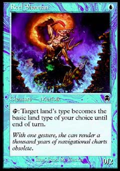 Reef Shaman (Apocalypse) Light Play Foil