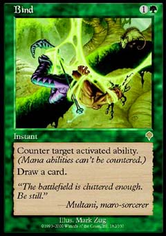 Bind (Invasion) Near Mint Foil