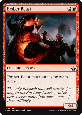Ember Beast (Battlebond) Near Mint