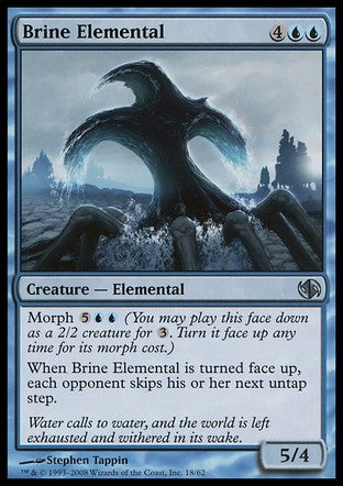 Brine Elemental (Duel Decks: Jace vs Chandra) Near Mint
