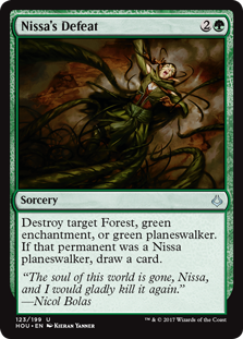 Nissa's Defeat (Hour of Devastation) Near Mint