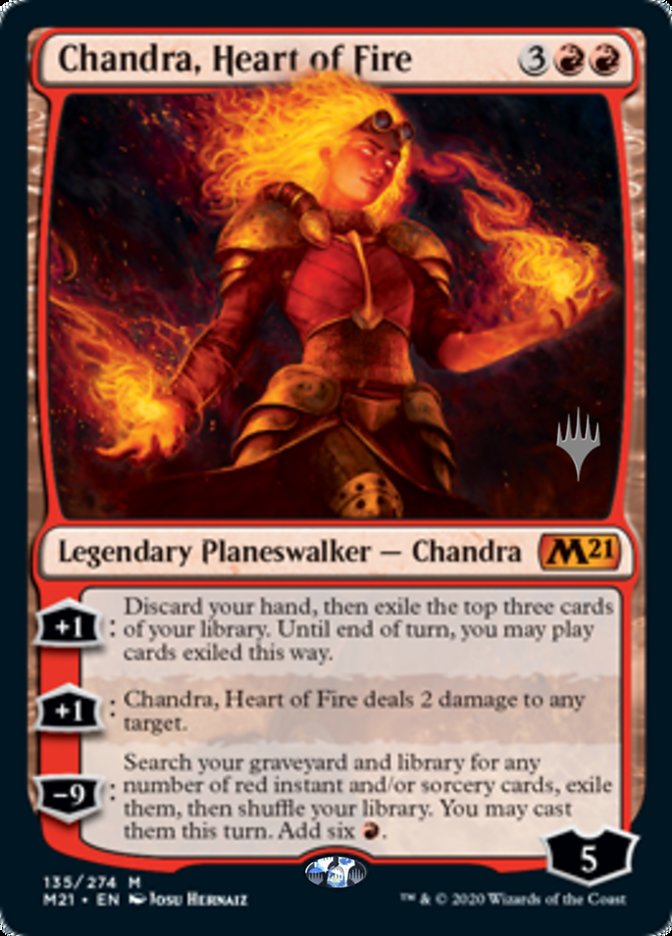 Chandra Heart of Fire (Promo Pack) Near Mint