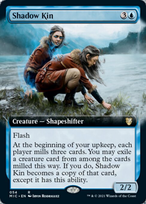 Shadow Kin (Extended Art) (Commander 2021 Midnight Hunt) Near Mint