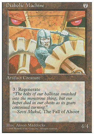 Diabolic Machine (4th Edition) Good