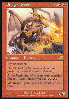 Dragon Tyrant (Scourge) Light Play