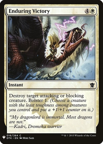 Enduring Victory (Mystery Booster) Near Mint
