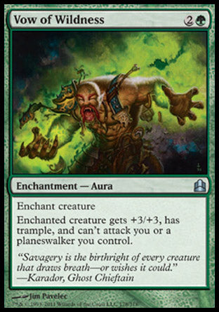 Vow of Wildness (Commander) Near Mint