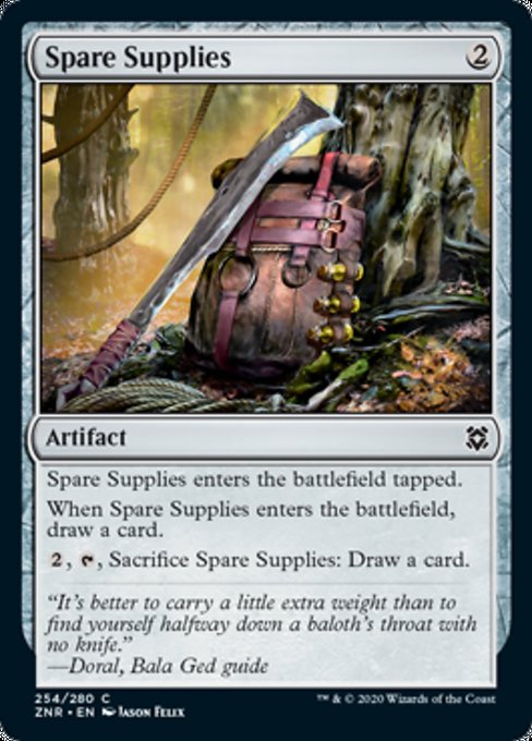 Spare Supplies (Zendikar Rising) Near Mint