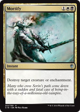 Mortify (Commander 2016 Edition) Near Mint