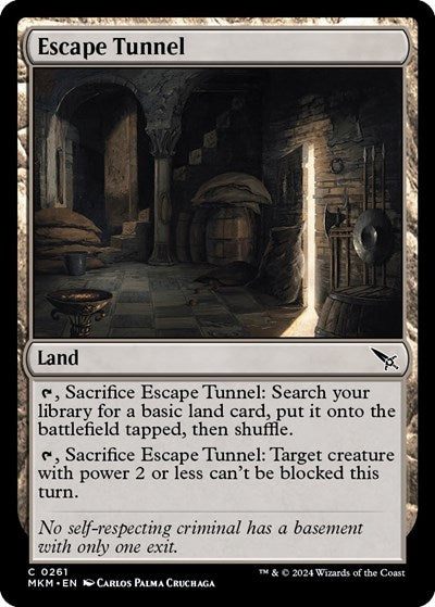 Escape Tunnel (Murders at Karlov Manor) Near Mint Foil