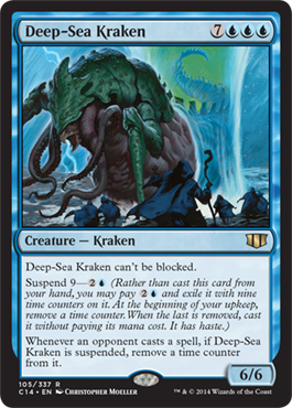 Deep-Sea Kraken (Commander 2014 Edition) Near Mint