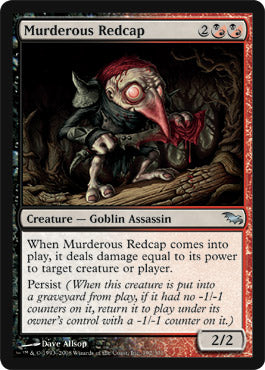 Murderous Redcap (Shadowmoor) Near Mint Foil