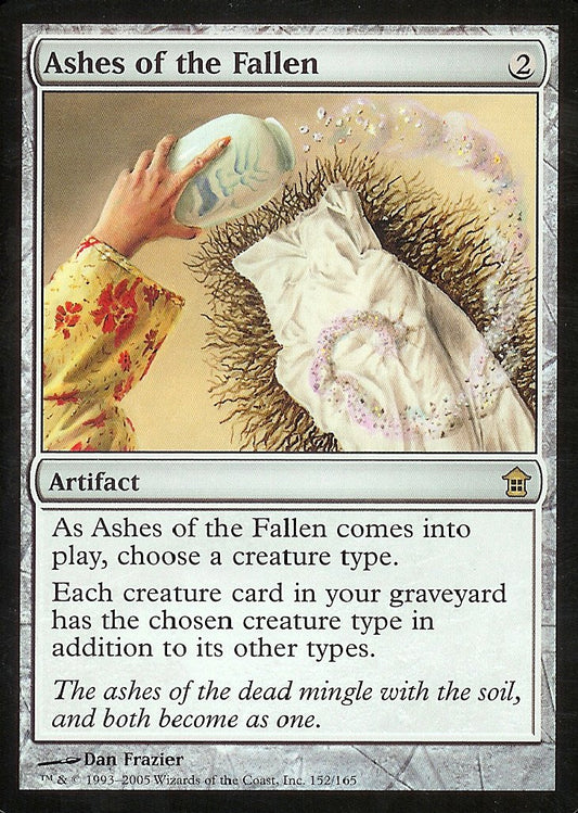 Ashes of the Fallen (Saviors of Kamigawa) Near Mint Foil