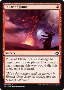 Pillar of Flame (Iconic Masters) Near Mint