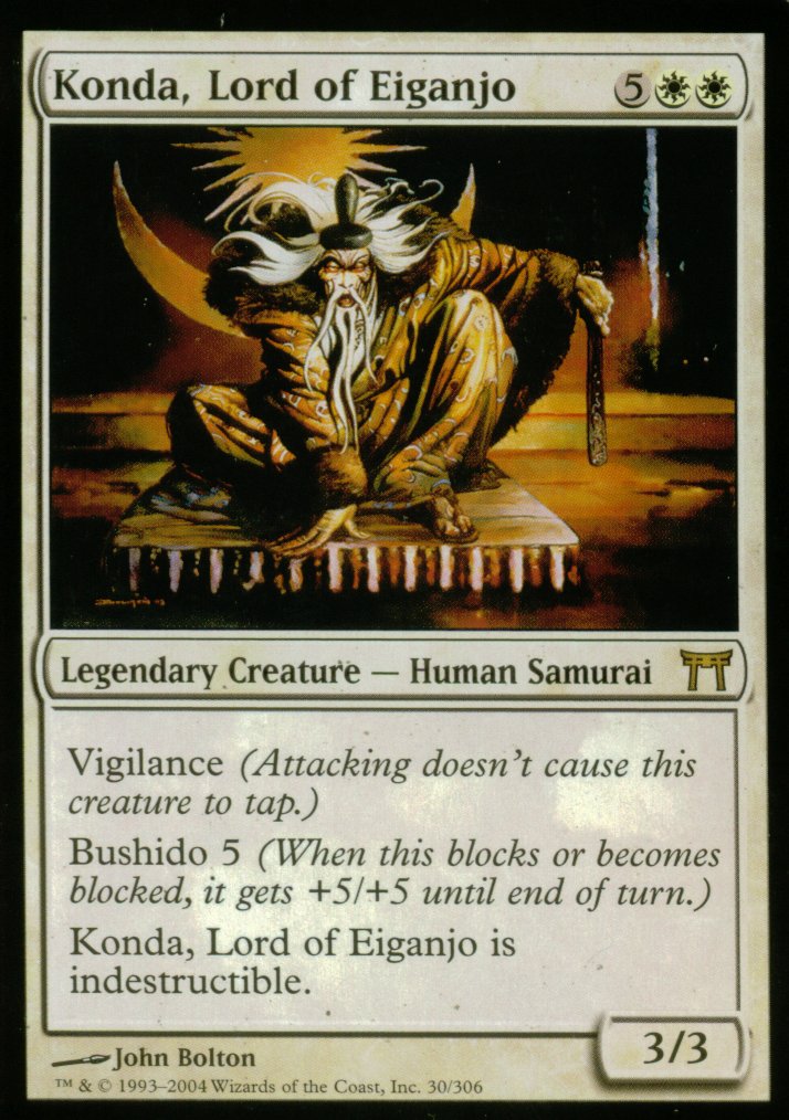 Konda, Lord of Eiganjo (Champions of Kamigawa) Good