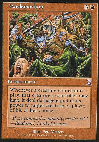 Pandemonium (Time Spiral Time Shifted) Near Mint Foil