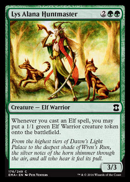 Lys Alana Huntmaster (Eternal Masters) Near Mint Foil