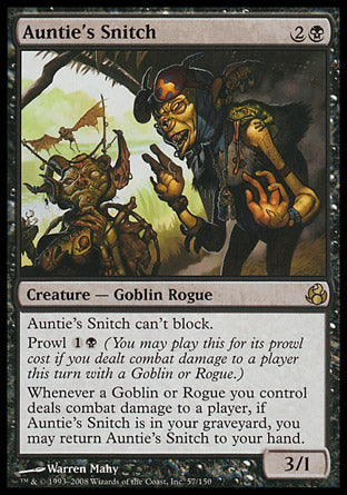 Auntie's Snitch (Morningtide) Near Mint Foil