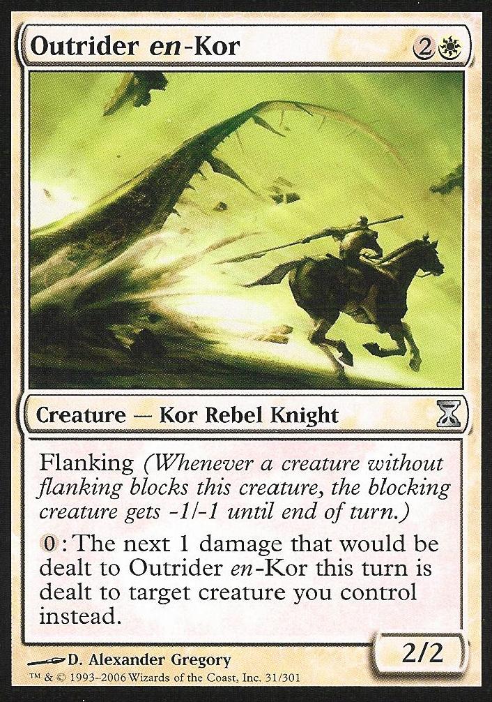 Outrider en-Kor (Time Spiral) Near Mint Russian