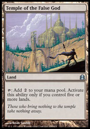 Temple of the False God (Commander) Near Mint